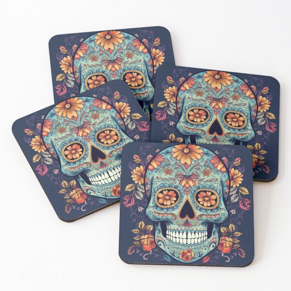 Item preview, Sugar Skull Design: A Unique Day of the Dead Design designed and sold by MerikDigital.