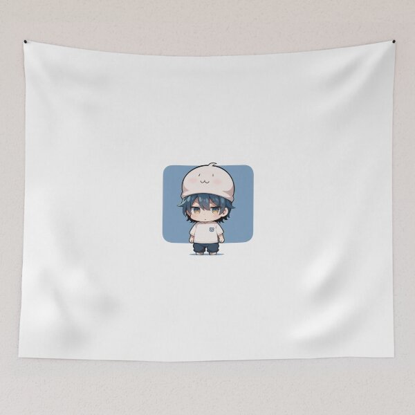 Item preview, A Beautiful Cute Chibi Boy Sticker Very Kawaii designed and sold by HikariAtelier.