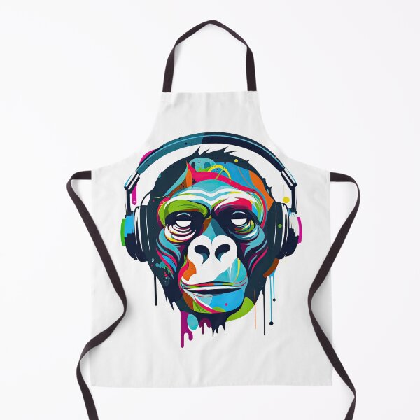 Item preview, Monkey Rebel with a rhythm Music Lover art designed and sold by Keni-shop.