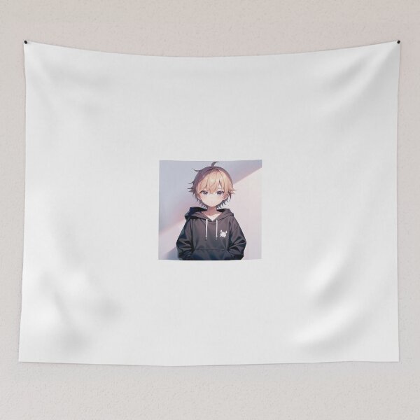 Item preview, A Beautiful Cute Chibi Boy Sticker Very Kawaii designed and sold by HikariAtelier.