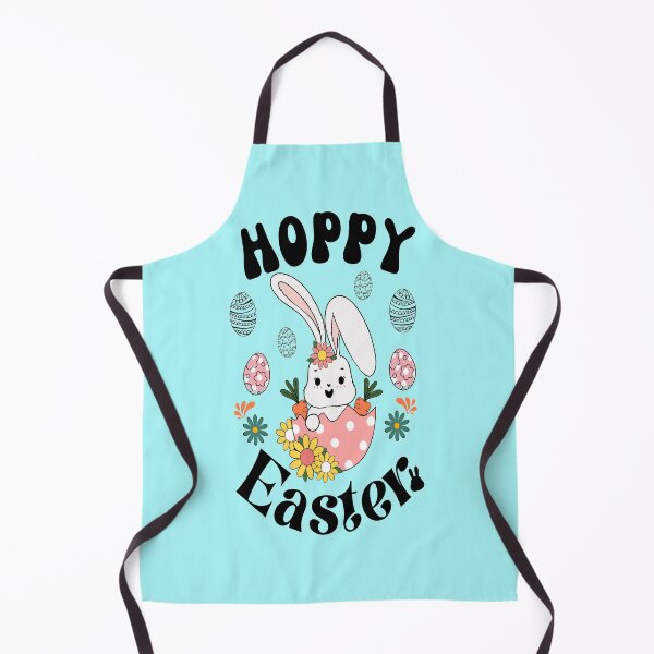 Item preview, happy easter cute bunny with easter eggs. designed and sold by Malogue.