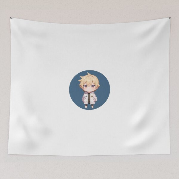 Item preview, A Beautiful Cute Chibi Boy Sticker Very Kawaii designed and sold by HikariAtelier.