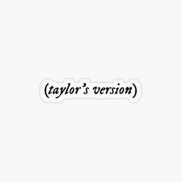 taylor’s version stars Sticker for Sale by grcngersnixx