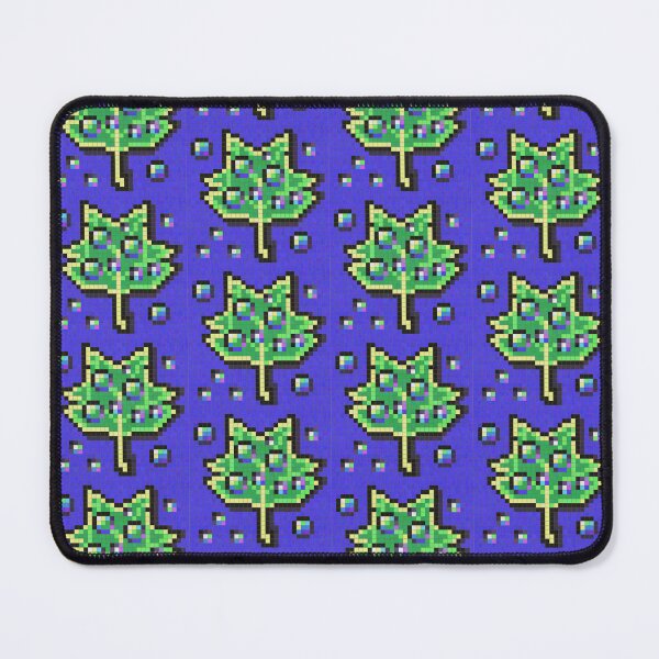 Item preview, Green Leaf With Water Droplets Pixel Painting designed and sold by CozyPixelFluff.