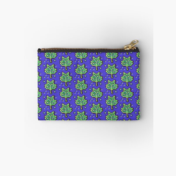 Item preview, Green Leaf With Water Droplets Pixel Painting designed and sold by CozyPixelFluff.