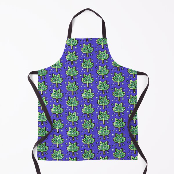 Item preview, Green Leaf With Water Droplets Pixel Painting designed and sold by CozyPixelFluff.