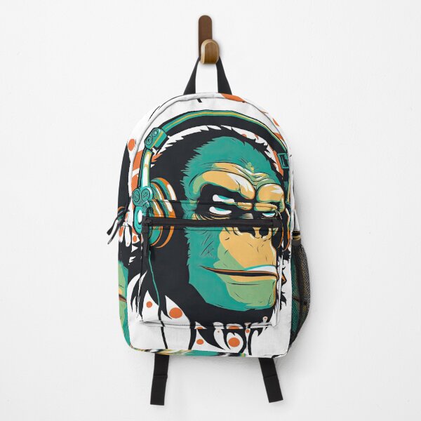 Item preview, Monkey Rebel with a rhythm Music Lover art designed and sold by Keni-shop.