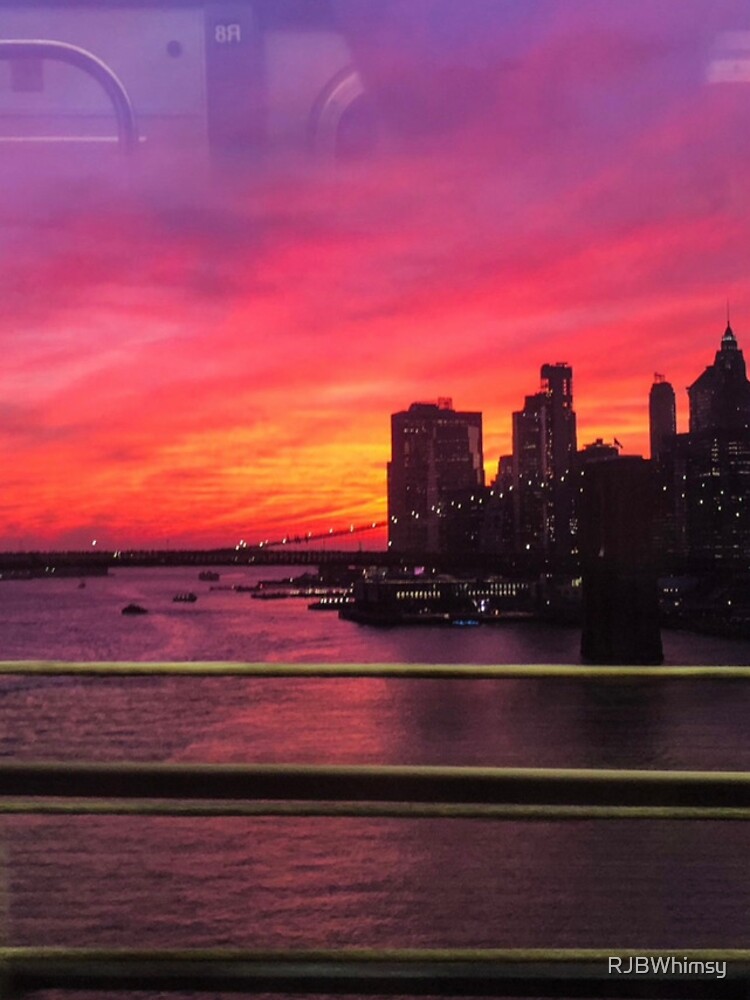 Thumbnail 4 of 4, iPhone Case, Manhattan Sunset designed and sold by RJBWhimsy.