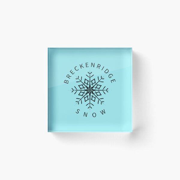 Item preview, Breckenridge Snowflake designed and sold by ClaireBillson.