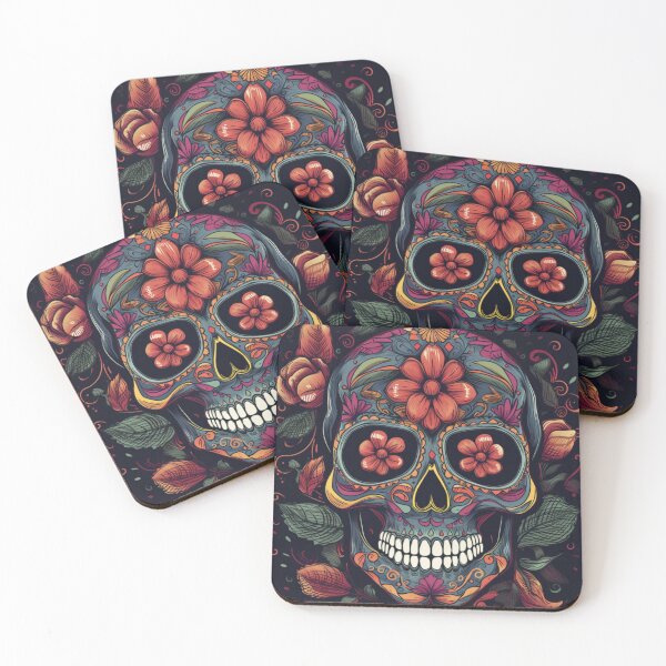 Item preview, Sugar Skull Design: A Unique Day of the Dead Design designed and sold by MerikDigital.