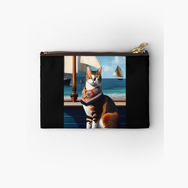Item preview, Tabby cat in the harbor designed and sold by 3TFashion.
