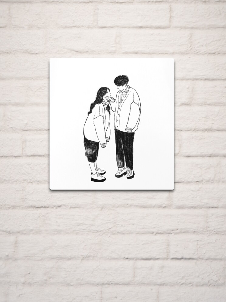 How to Draw a Cute Couple for Beginners | Romantic drawing, Amazing art  painting, Drawings