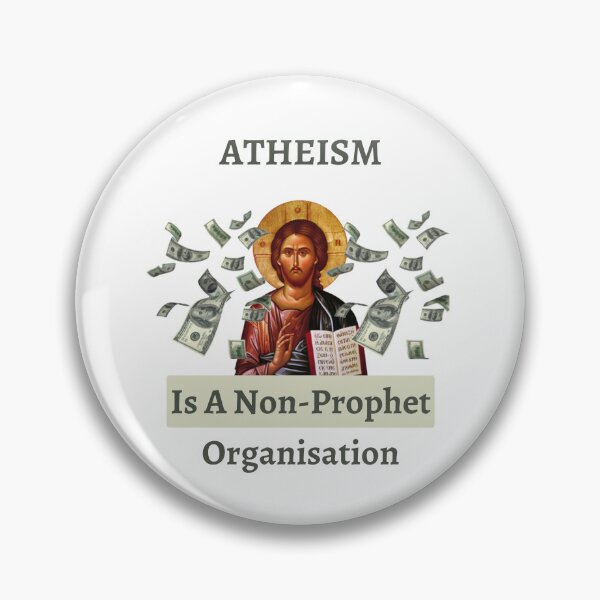Item preview, Atheism: Non-Prophet Organisation designed and sold by Keira-Bubble12.