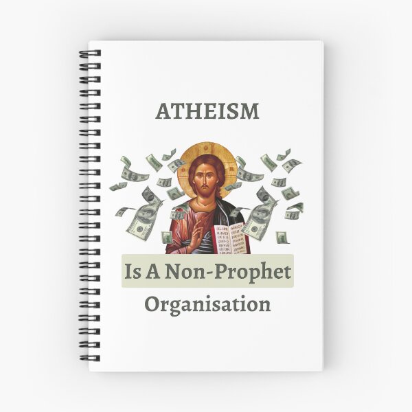 Item preview, Atheism: Non-Prophet Organisation designed and sold by Keira-Bubble12.