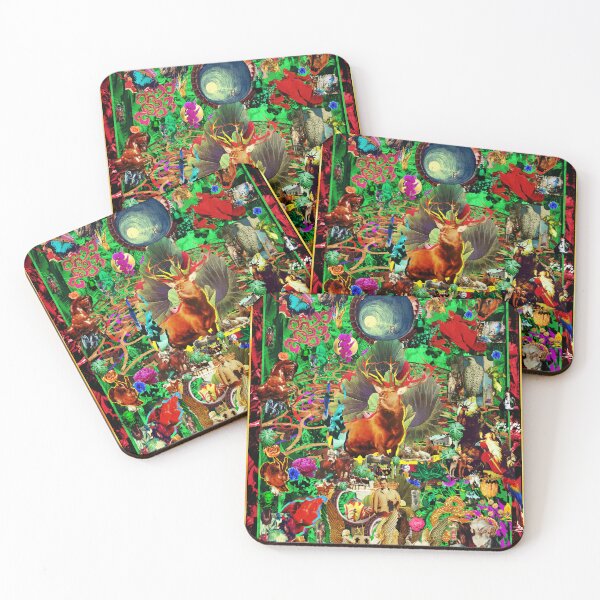 Artikelvorschau, Hirsche und Wald von Saint Hubert entworfen und verkauft von thierrycollages.