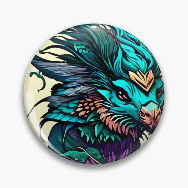 Item preview, The Fantastical Furball - A Charming Illustration of a Rodent with Flowing Locks designed and sold by GalihDA.