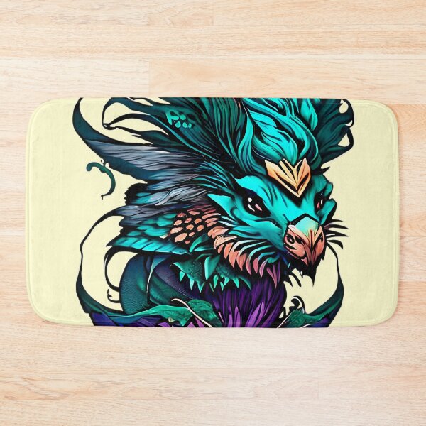 Item preview, The Fantastical Furball - A Charming Illustration of a Rodent with Flowing Locks designed and sold by GalihDA.