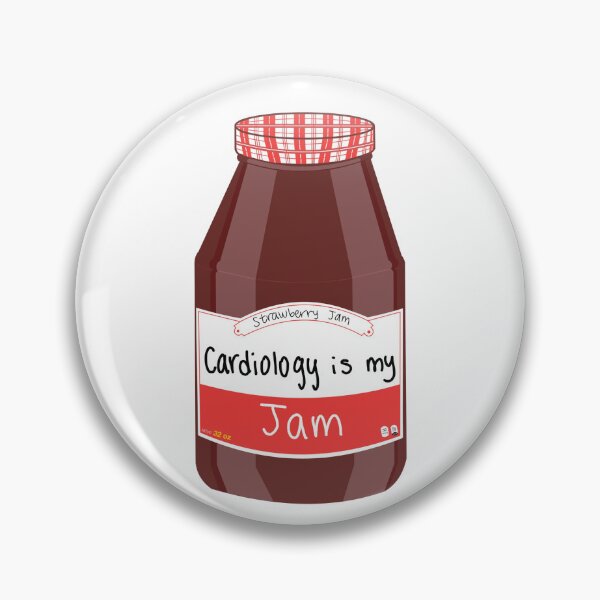 Item preview, Cardiology is my Jam designed and sold by peachesandfizz.