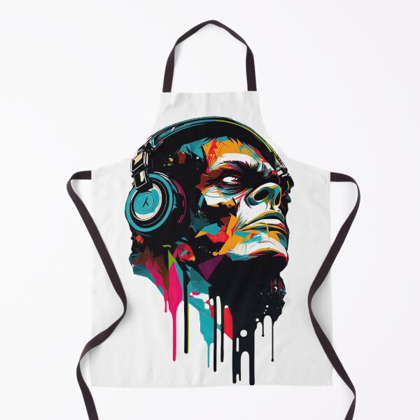 Item preview, Monkey Rebel with a rhythm Music Lover art designed and sold by Keni-shop.