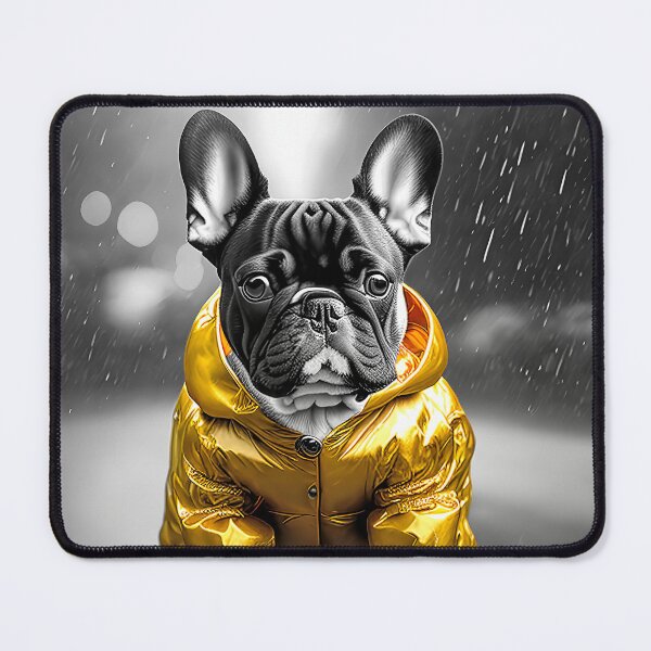 Item preview, French Bulldog in a Raincoat designed and sold by Elisabeth Lucas.