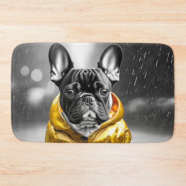 Item preview, French Bulldog in a Raincoat designed and sold by Elisabeth Lucas.