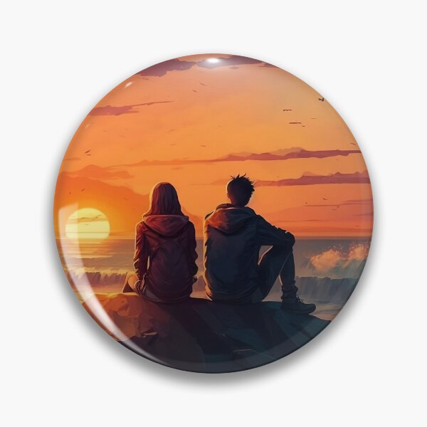 Item preview, romantic sunset view No 4 designed and sold by SunsetFootsteps.