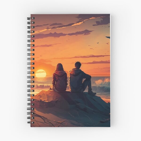 Item preview, romantic sunset view No 4 designed and sold by SunsetFootsteps.