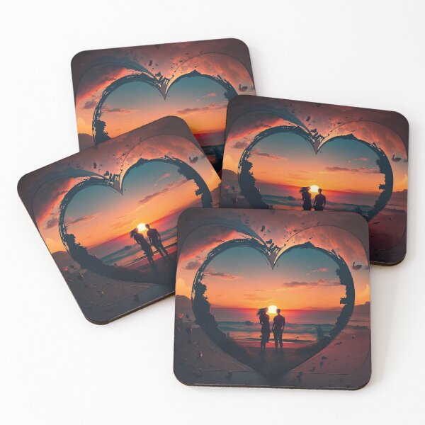 Item preview, Romantic sunset view No 1 designed and sold by SunsetFootsteps.