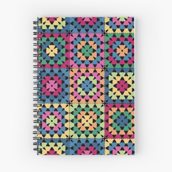 Item preview, Bohemian Inspired Classic Granny Square designed and sold by foxcielle.