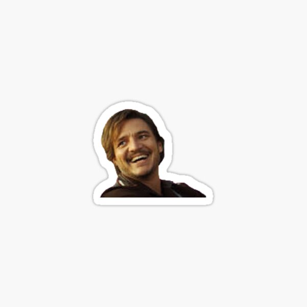 Item preview, Pedro pascal smiling meme designed and sold by jas-nas.