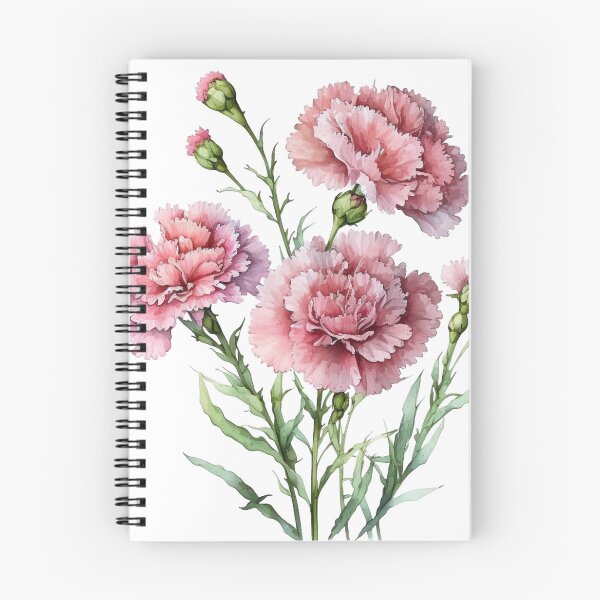 Item preview, Watercolor Carnation  designed and sold by Yeamie-Boutique.