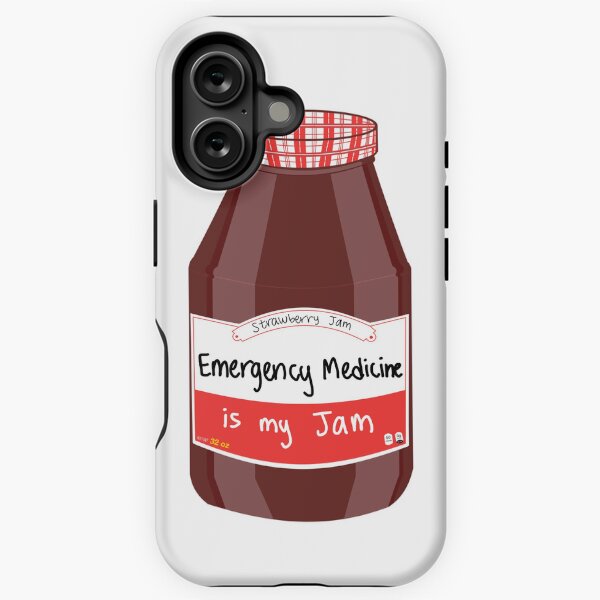 Item preview, Emergency Medicine is my Jam designed and sold by peachesandfizz.