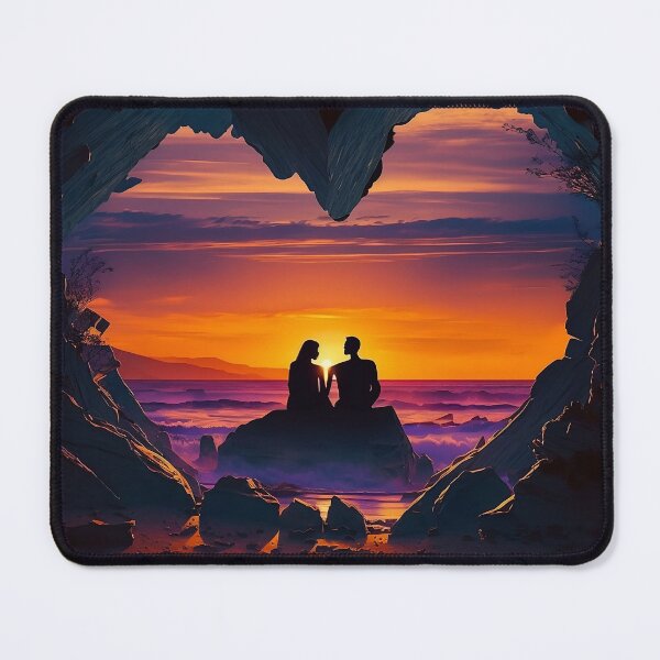 Item preview, Romantic sunset view No 3 designed and sold by SunsetFootsteps.