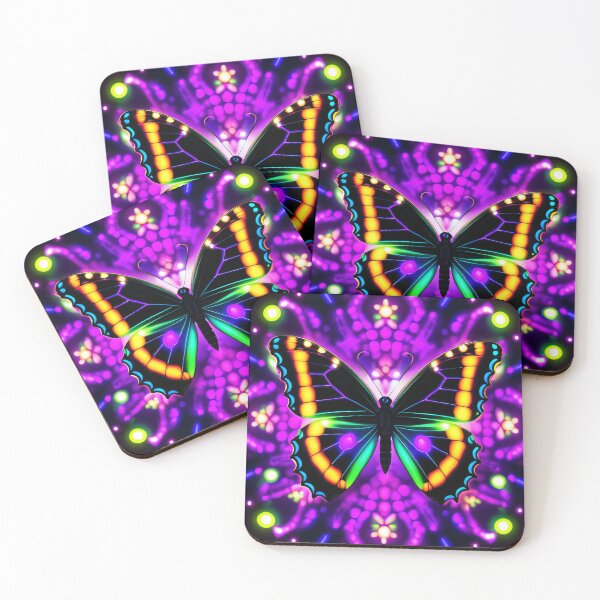 Item preview, Neon Butterfly designed and sold by LokitsarsPrints.
