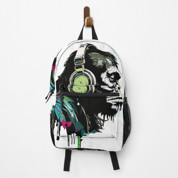 Item preview, Monkey Rebel with a rhythm Music Lover art designed and sold by Keni-shop.