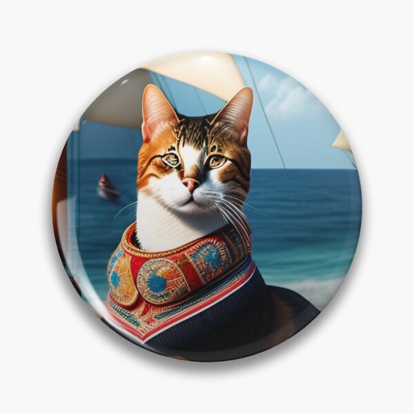 Item preview, Tabby cat in the harbor designed and sold by 3TFashion.