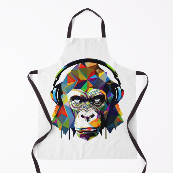 Item preview, Monkey Rebel with a rhythm Music Lover art designed and sold by Keni-shop.