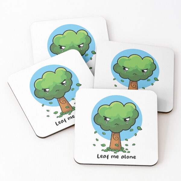 Item preview, Leaf me alone (on light colors) designed and sold by messy-nessie.