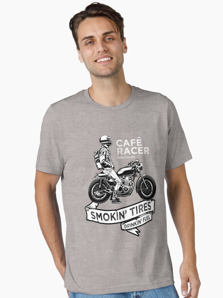 Cafe Racer Bikers Classic Motorcycle Rider