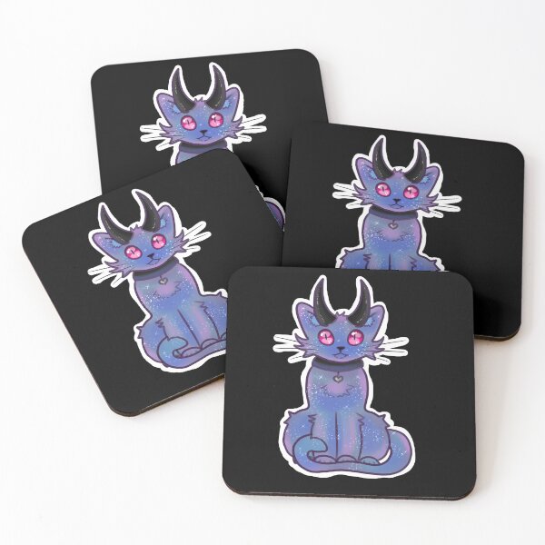 Item preview, Demon Cat designed and sold by ArtnyxArts.