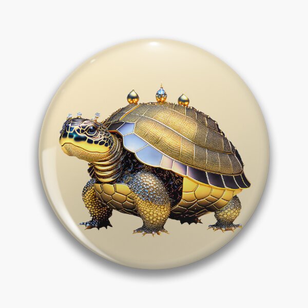 Item preview, Golden Turtle designed and sold by Elisabeth Lucas.