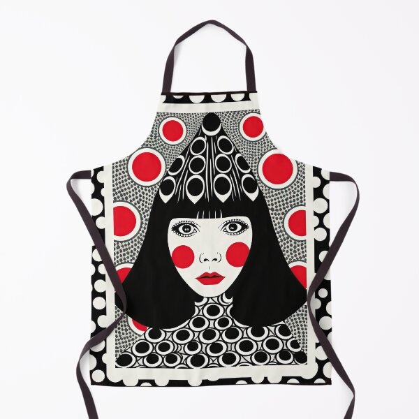 Item preview, Circles, Cards, and Red Lips: A Chic and Stylish Illustration designed and sold by DaiInMetropolis.