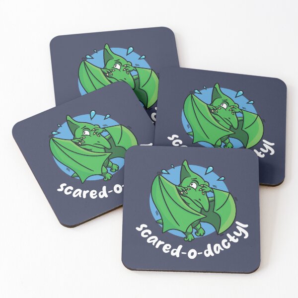 Item preview, Scared-o-dactyl (on dark colors) designed and sold by messy-nessie.