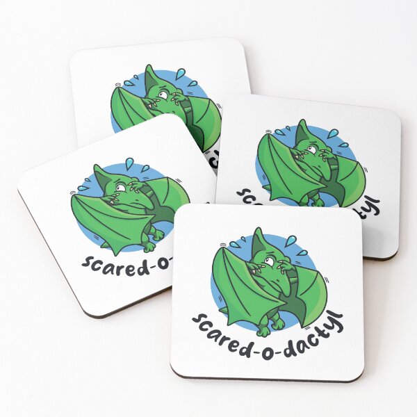 Item preview, Scared-o-dactyl (on light colors) designed and sold by messy-nessie.