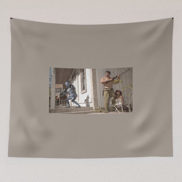 Item preview, Cowboy vs Alien (2) designed and sold by 3D-Warrior.