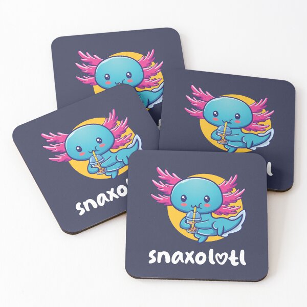 Item preview, Snaxolotl (on dark colors) designed and sold by messy-nessie.