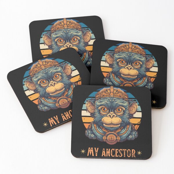 Item preview, My Ancestor Monkey designed and sold by Shop801.