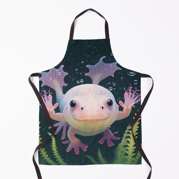 Item preview, "Adorable Axolotl Underwater Adventure" designed and sold by Saa-d.