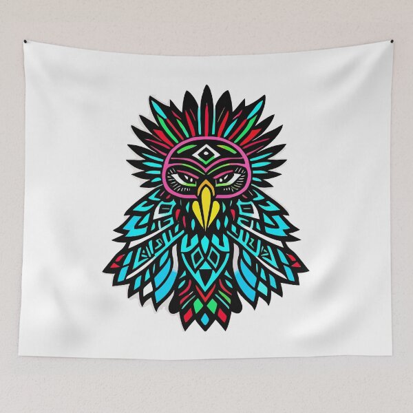 Item preview, aztec eagle designed and sold by cautosiempre.