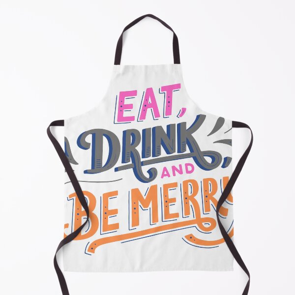 Item preview, eat drink and be merry designed and sold by FraditaYasmin.